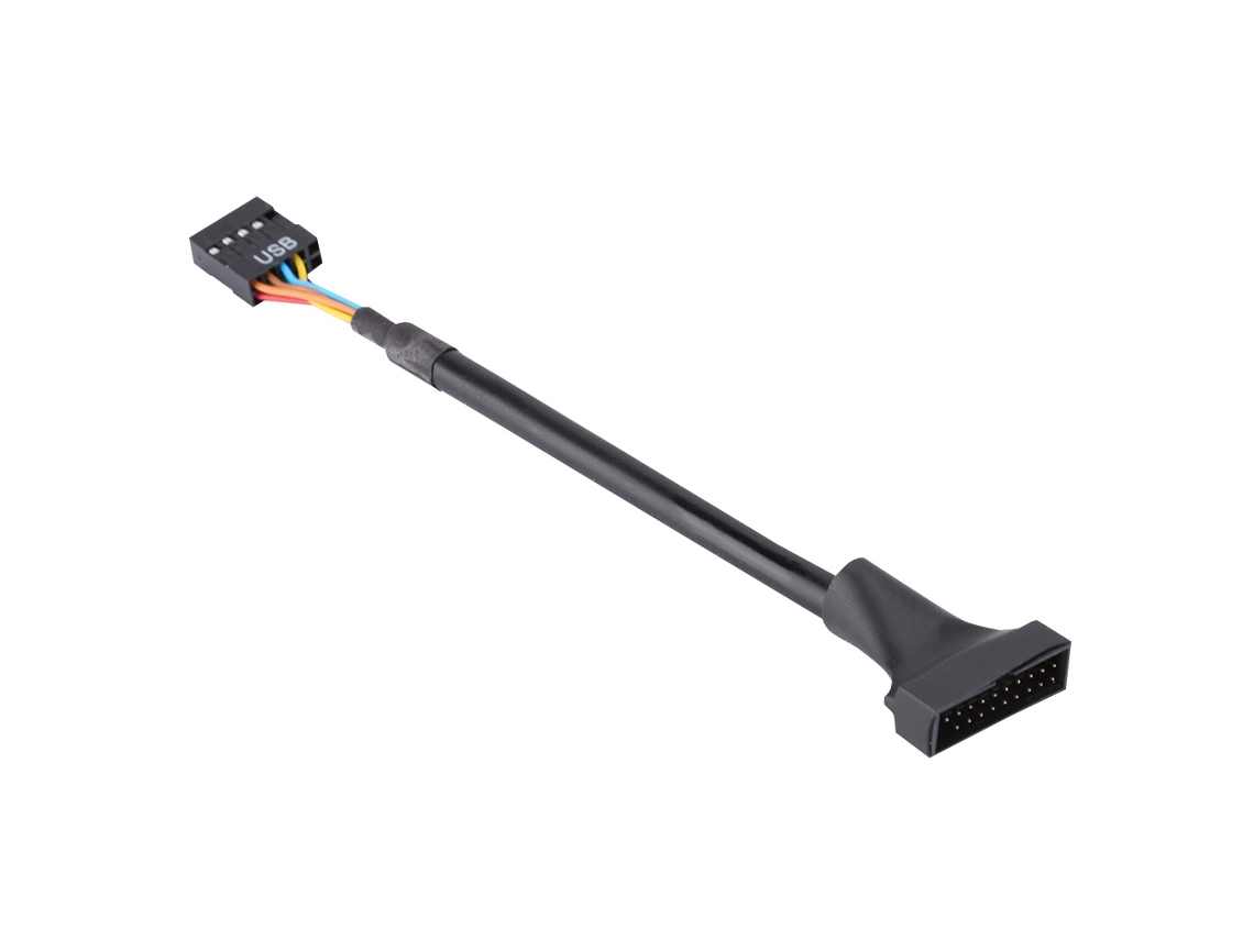Cabo De Conversão Portátil Usb 3.0 Para Usb 2.0, Preto, Ideal Para Computadores Luz Dourada