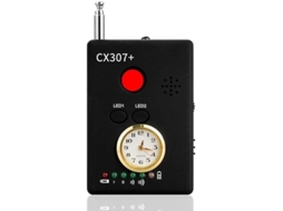 Anti Espião De Sinal Sem Fio Detector De Rádio, Câmera Oculta et Rastreador Ajustável Yizhood (preto)