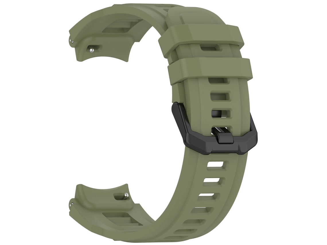 Pulseira de Silicone para Smartwatch Amazfit T rex3 Pro 44mm preta