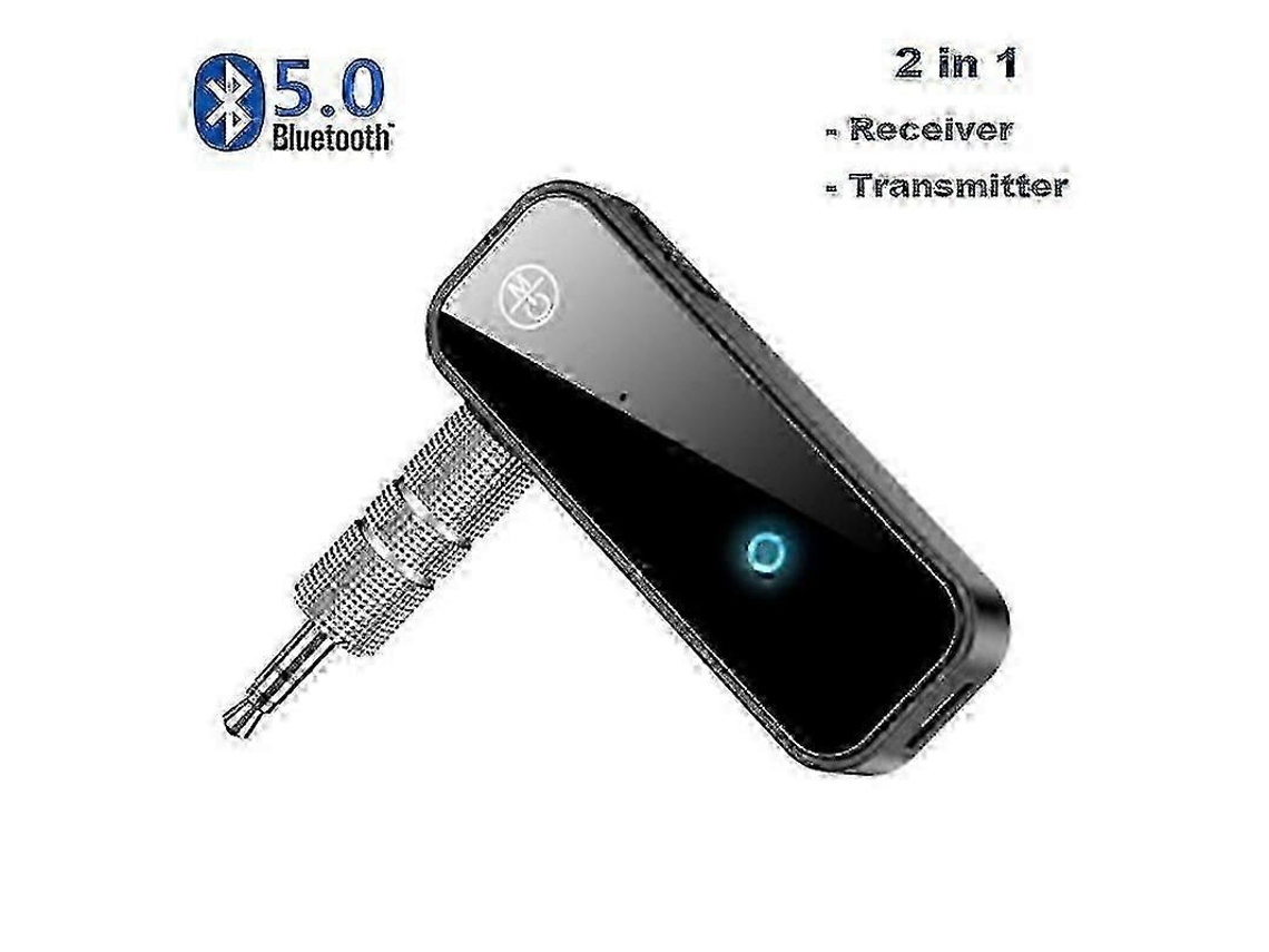 Adaptador Transmissor/receptor Bluetooth 5.0 Com Conector De 3,5 Mm Para Áudio Automotivo, Entrada Auxiliar A2dp E Fone De Ouvido, Viva-voz.