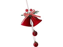 Sinos De Natal Aveludados - Decoração Para Árvore De Natal, Guirlanda, Lareira, Janela E Decoração Natalina.
