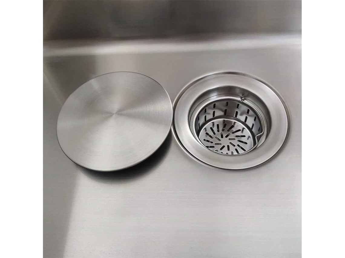 Elegante Tampa Decorativa Para Pia, Feita De Aço Inoxidável Sus304.