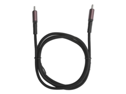 Cabo de dados Kuulaa Dice Cable em liga de zinco Z1 C c, vermelho, 2 m EOOCOO (carregamento rápido e transferência de dados)