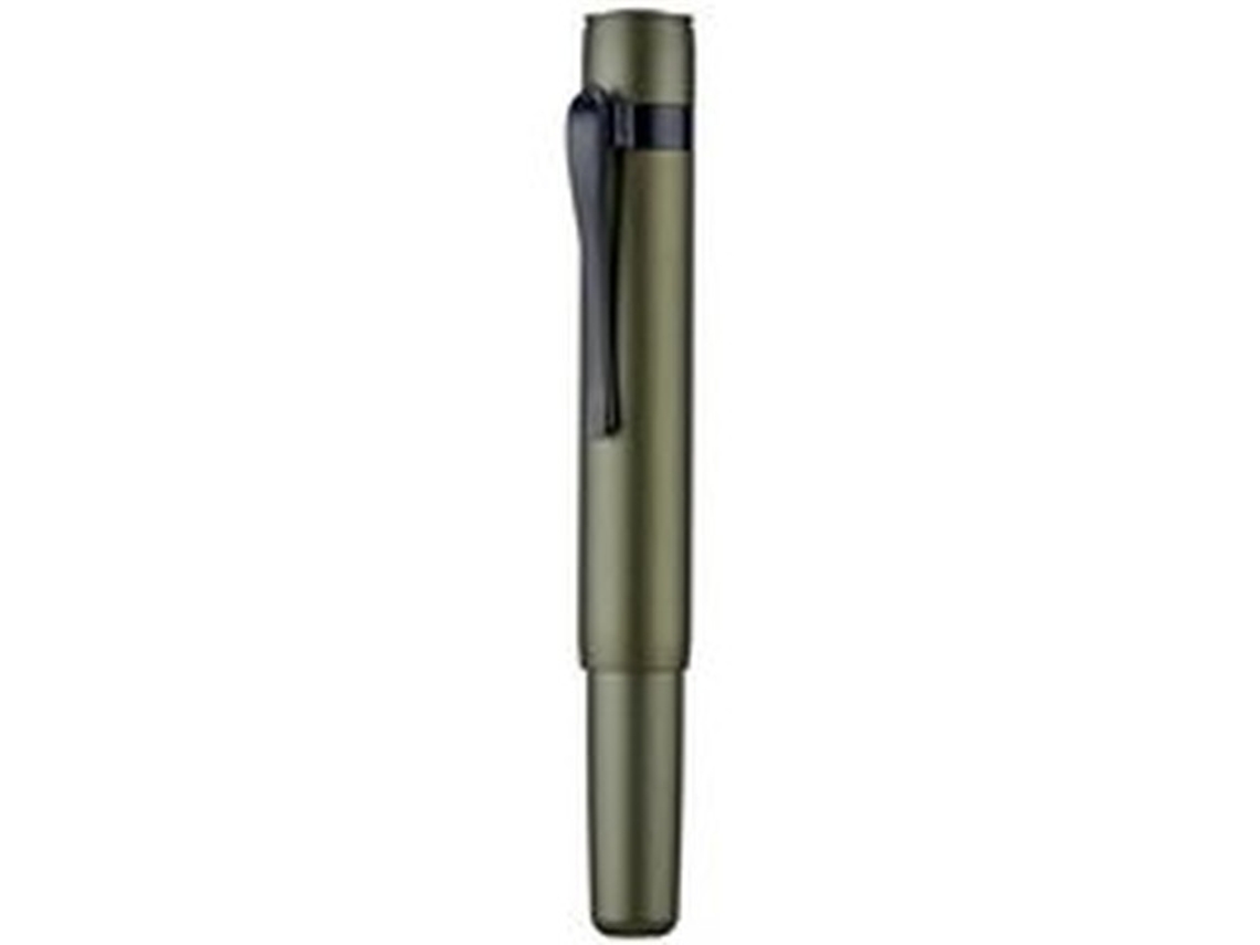 Canhão M2 Black Forest Mini Rollerball Pen, Ponta Fina 0,5 Mm, Canetas De Alumínio Esguio Com Tinta Preta, Ideal Para Viagens E Assinatura (verde Mili