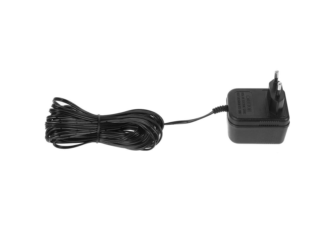 Adaptador De Campainha Com Transformador De Plástico De 24 V 500 Mah E Cabo Longo Com Função De Piscar