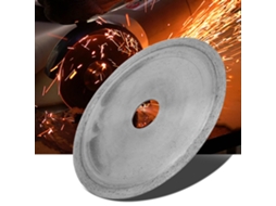 Disco de serra circular diamantado de 100/110 mm e 16/20 mm para corte de joias, jade e cristais.