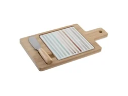 Tábua De Aperitivos DKD HOME DECOR (3 Peças - 21,5x11,8x1,5 Cm)