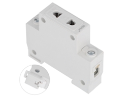 12 Tomadas Berm Din Rail 2p 250v Módulo Elétrico