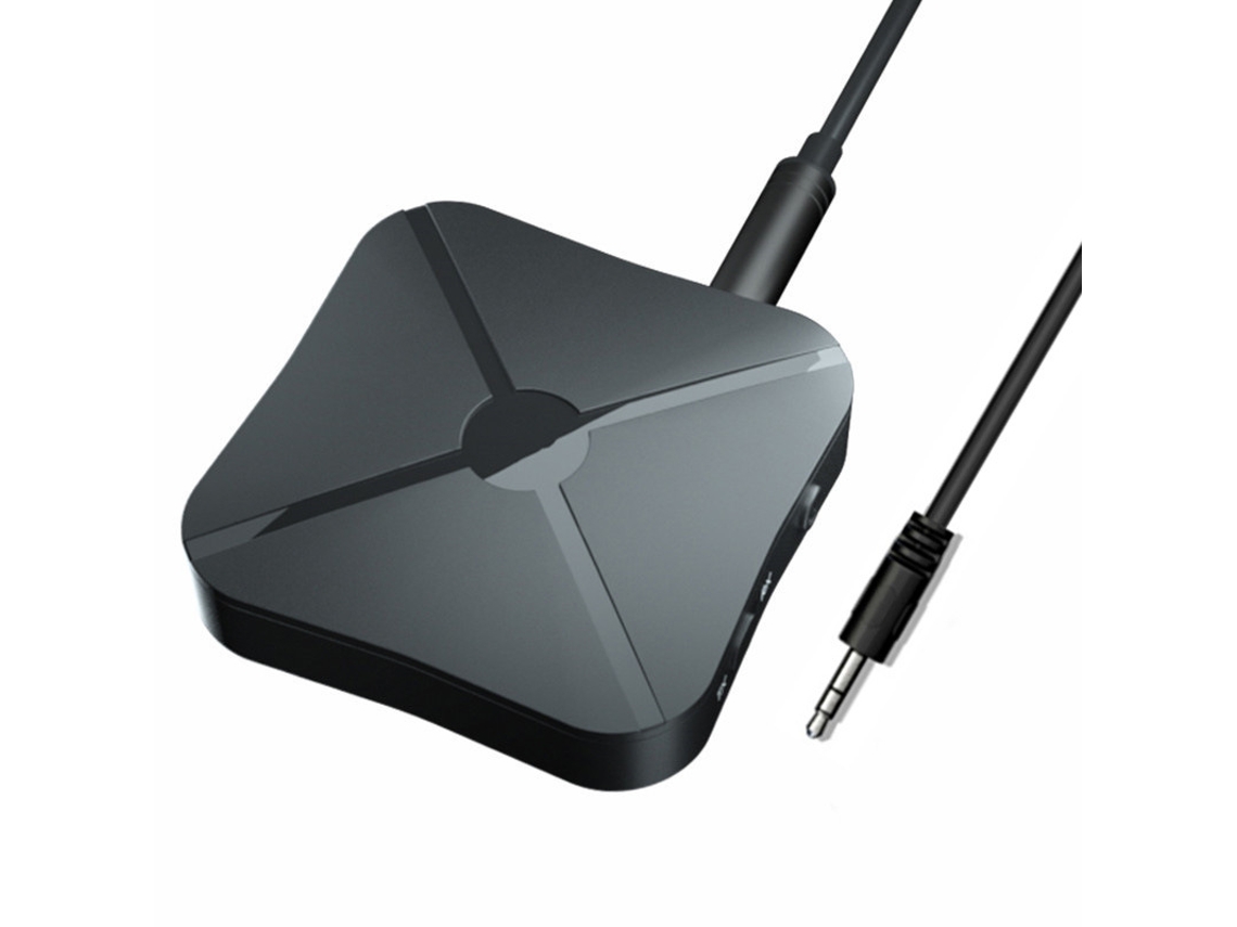 Transmissor e Receptor Bluetooth 5.0 ZYBLSSBB portátil com conector auxiliar