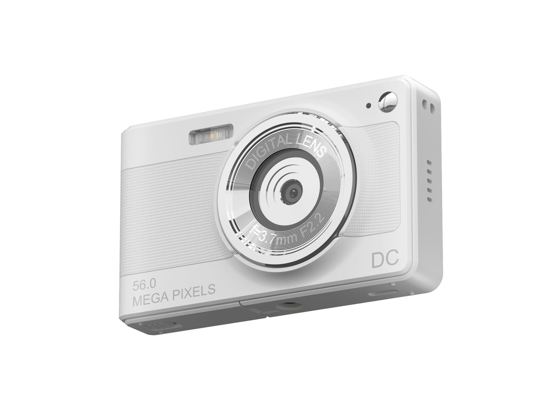 Câmera Digital Para Crianças 1080p 56mp 8x Zoom Af Antishake Tela 2.88'' Cartão 32gb 2 Baterias Presente De Natal Meninas Meninos 5+
