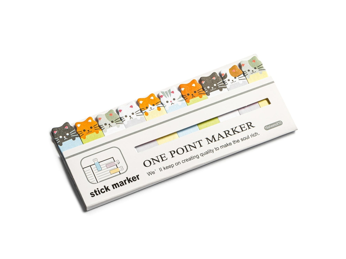 Post It Notes com Design Bonito Gatos 150 Unidades NORTHIX