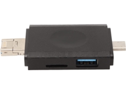 Leitor de Cartão Usb c de 3 Polegadas Memória Otg de Alta Velocidade para Pc e Celular SFUSHOS