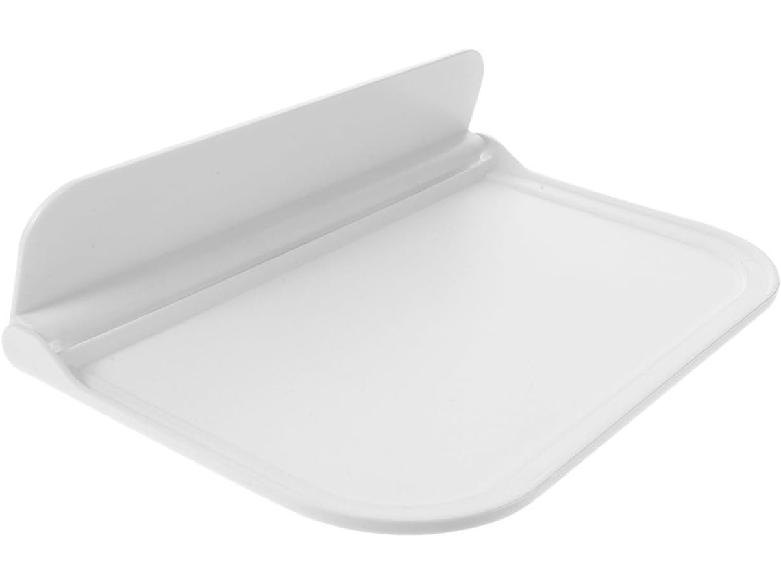 Prateleira De Parede Dobrável Branca Para Armazenamento, Banheiro, Material Pp, Para Diversos Itens Domésticos