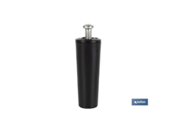 Tope persiana 60 mm negro   caja 20 unid.