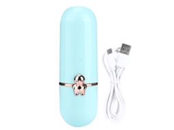 Mini Ventilador Plegable Portátil Usb Recarregável Verde