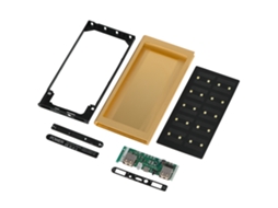 Kit de Power Bank 8000mah Power Bank Solar com Luz Led Tianshu (dourado) EOOCOO (carregamento Solar, Saída Usb Dupla)
