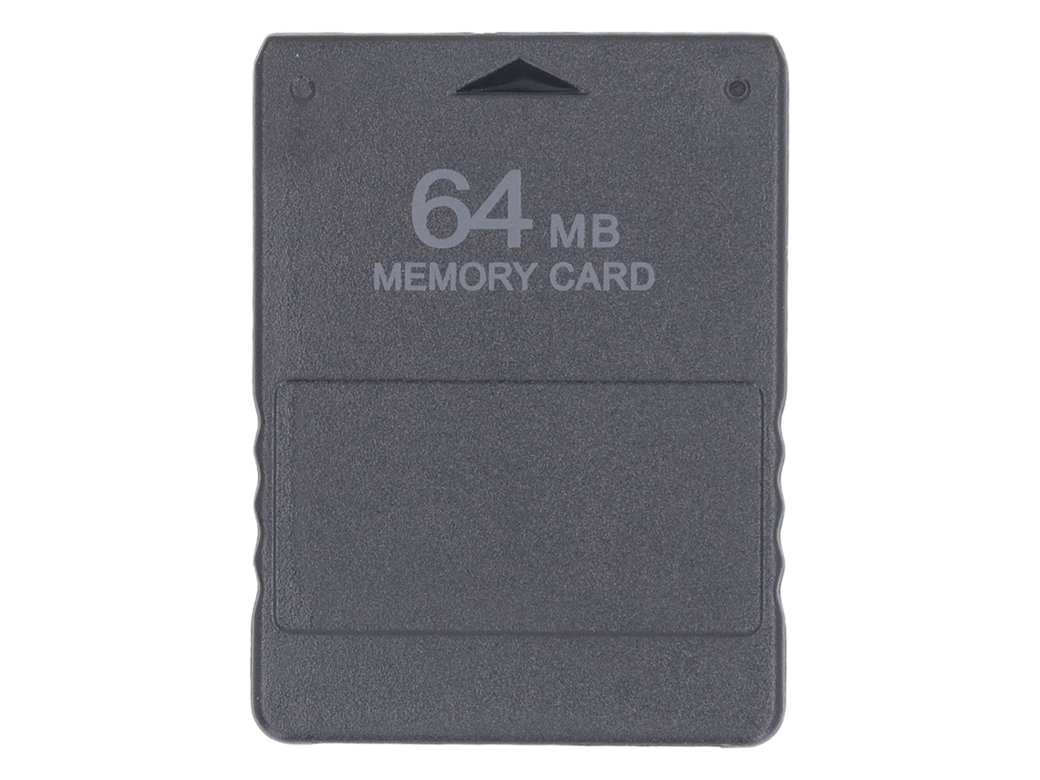 Cartão de memória PS2 64MB, compatível com consoles, plug and play, alta velocidade