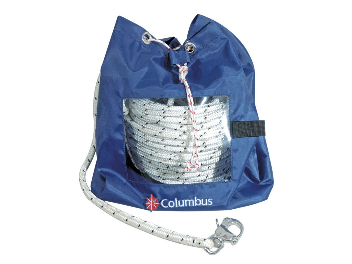Saco de Cordas Columbus Azul 30 X 22 X 35 Cmoem Marine