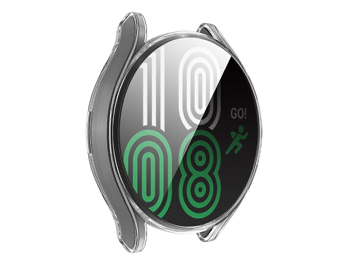 Capa Protetora Transparente De Tpu Hd Enkay Hat-prince Com Cobertura Total Para Samsung Galaxy Watch4 44mm.