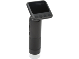Microscópio Digital Com Ecrã De 2 Polegadas, Zoom Digital De 5x, Lentes