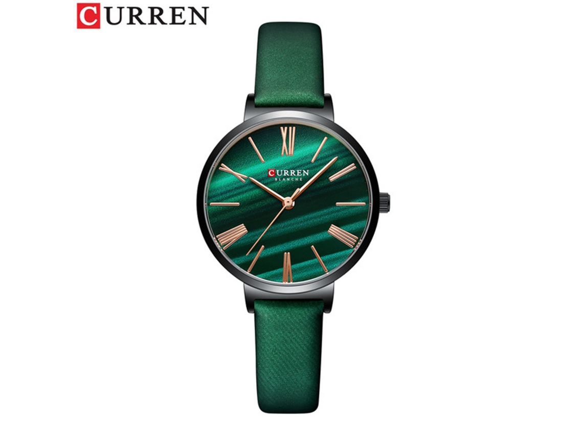 Relógio Feminino De Quartzo À Prova D'água Com Pulseira De Aço E Design Moderno.