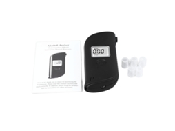 Tester de Hálito Digital Lcd com Bocal Substituível Detector de Etanol Portátil Alta Precisão | S/MARCA