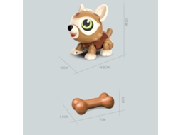 Brinquedo Cão Robô Inteligente Diy Interativo Educativo Para Crianças Presente Para Meninos E Meninas