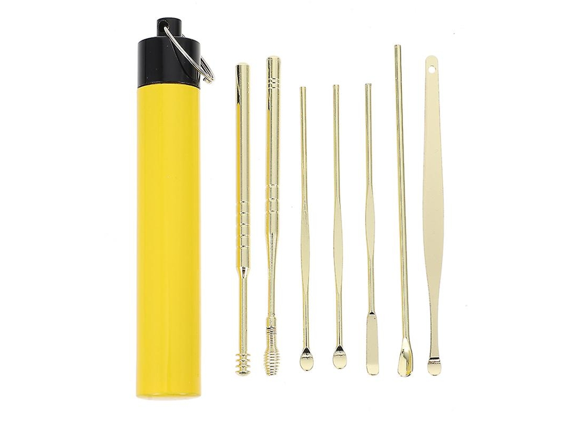7pcs Ferramentas Para Limpeza De Cera De Ouvido Allinless