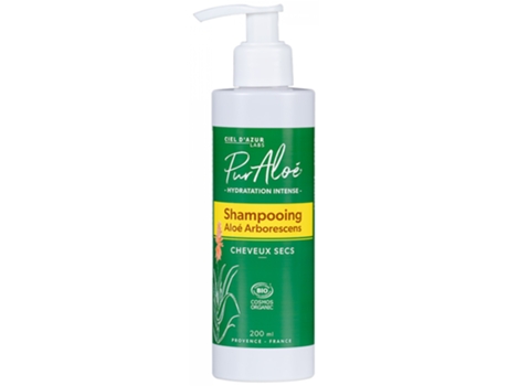 Shampoo Cabelo Seco Orgânico 200 Ml PUR ALOÉ