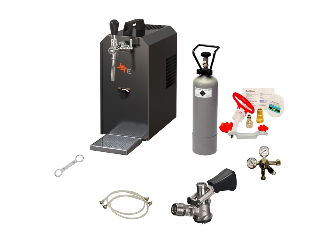 Máquina de cerveja JET 30, linha mais frio seco, 35 litros / h Type A