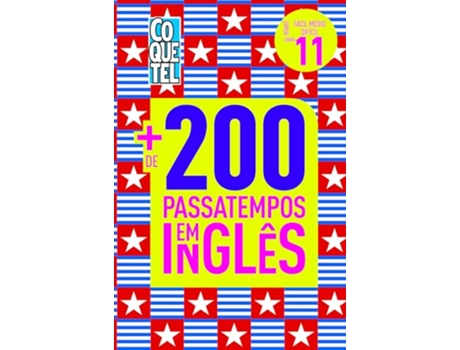 Livro Coquetel Mais De 200 Passatempos Em Inglês Ed 11 de EDITORA COQUETEL (Português)