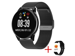 Relógio inteligente feminino, monitor de frequência cardíaca e pressão arterial, relógios esportivos inteligentes Ly Ebike