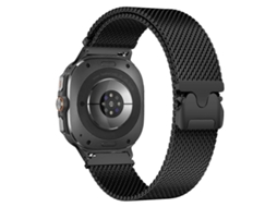 Pulseira De Aço Inoxidável Com Fivela De Paraquedas Milanesa Xdfind Para Samsung Galaxy Watch8 22mm