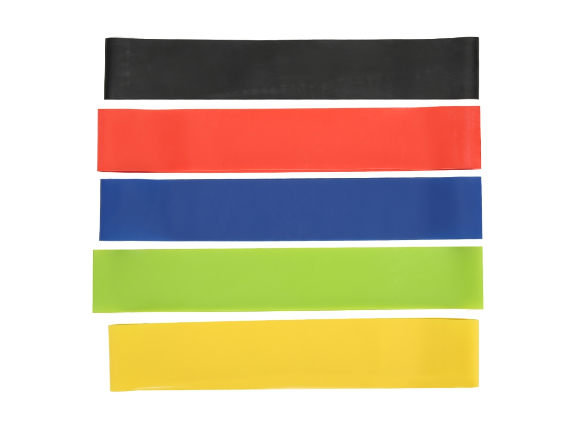 5pcs Elásticas Bandas De Resistência Anel Treinamento Corporal Fitness Equipamento De Treino