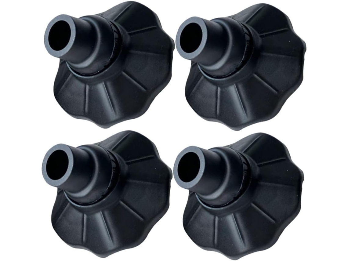 Protetores De Pés Cadeira Angooily Antiderrapantes 15mm, Capas Para Pés De Móveis Dobráveis, Acessórios Resistentes Para