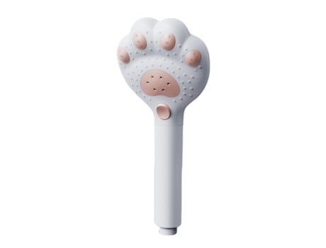 Cabeça de Chuveiro Portátil com Filtro de Água Dura Cabeça de Chuveiro Ajustável de Alta Pressão para Casa de Banho Branca UISAVE