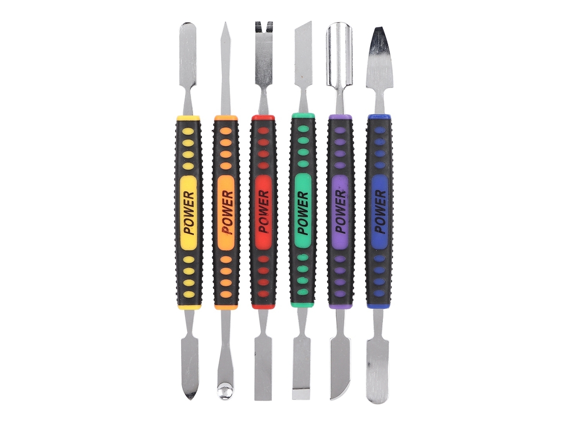 Aetheria kit de 6 Chaves de Arranque para Reparo de Celular e Notebook com Design Antiderrapante