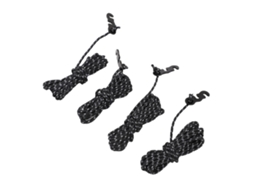 Corda de Acampamento Business de 9.8ft, nylon, com fita reflexiva, ajustável