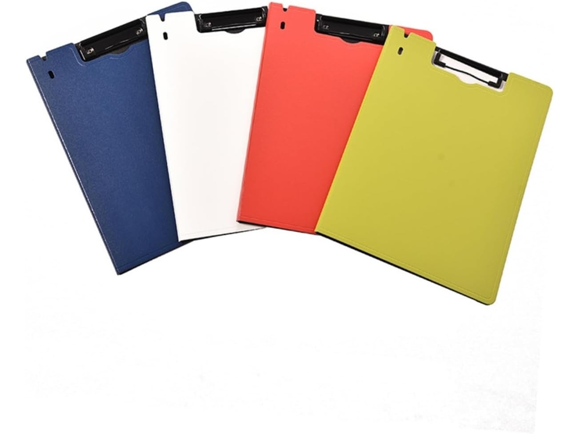 Conjunto De 4 Pranchetas Com Pasta Para Documentos De Escritório, Organizador De Arquivos E Gokoco