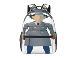 Mochila De Estudante Inspector Gadget H75, Leve E Durável, À Prova Dágua E Com Alça De Ombro Ajustável. Olysi Shop