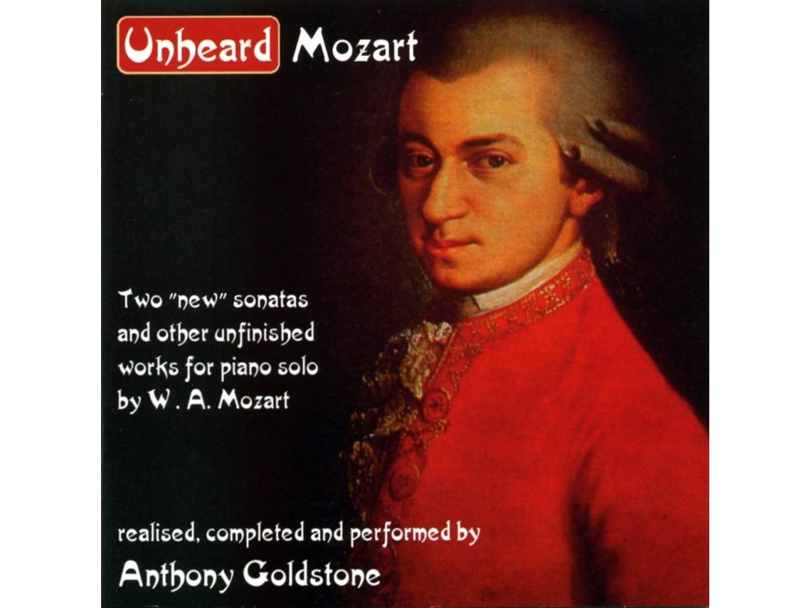 CD Goldstone,Anthony - Unheard Mozart (1CD)
