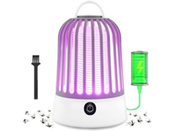 Lâmpada Elétrica Usb Para Matar Moscas E Mosquitos, Mata Insetos Portátil E Recarregável Zeuxo