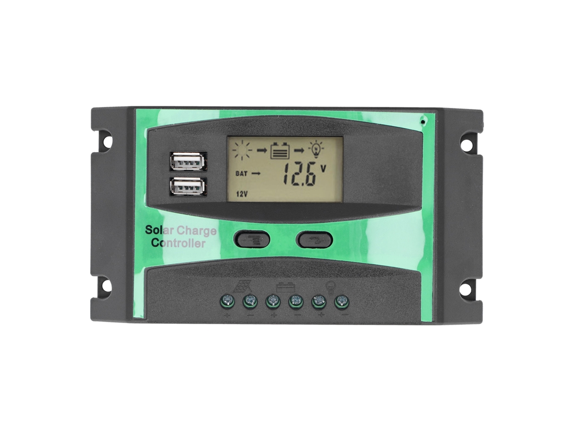 Controlador de Carga Solar Pwm 12v/24v 30a | S/MARCA