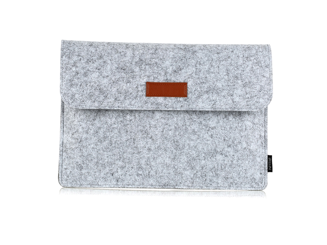 nlittop Capa de Feltro para Laptop 13,3 Polegadas com Bolsa para Mouse 4 Compartimentos