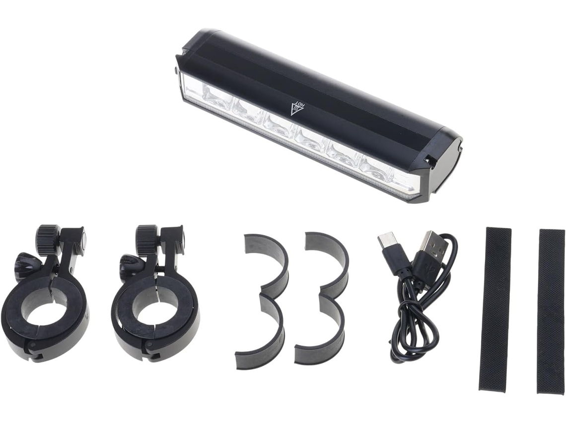 1 Conjunto De Farol Bicicleta Com Lanterna, Peça Para Bicicletas