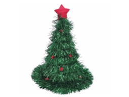 Laxiscreed Chapéu De Natal Verde Com Listras De Cebola, Pack De 2 Para Festas De Natal