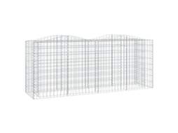 Gabion Raised Bed, Gabion Raised Beds Vidaxl Prateado Ferro (200 X 50 X 100 Cm)