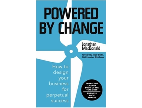 Livro Powered By Change de Jonathan Macdonald (Inglês - 2021)