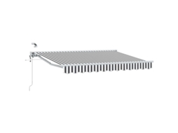 Conjunto 1 Sombra Externa Vidaxl Antracite Alumínio (3 X 2,5 M)
