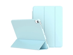 Capa Dobrável Em Couro E Tpu Para Ipad 10.9 (2022) Com Suporte Triplo.